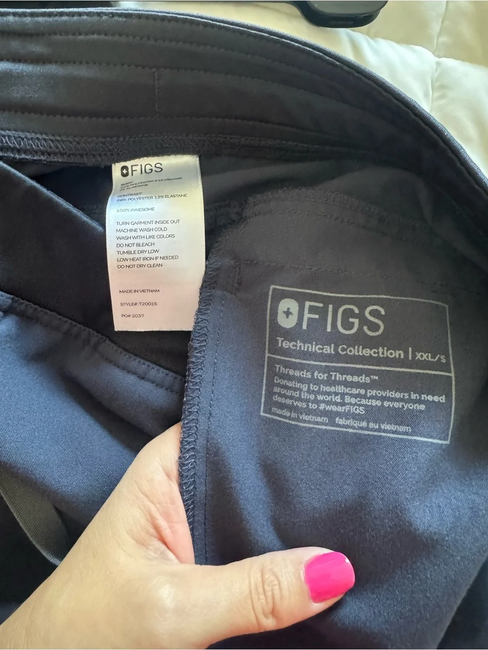 Men's Figs scrub set